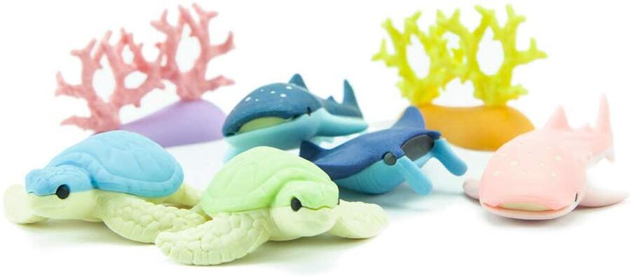 Aquarium Erasers – Iwako